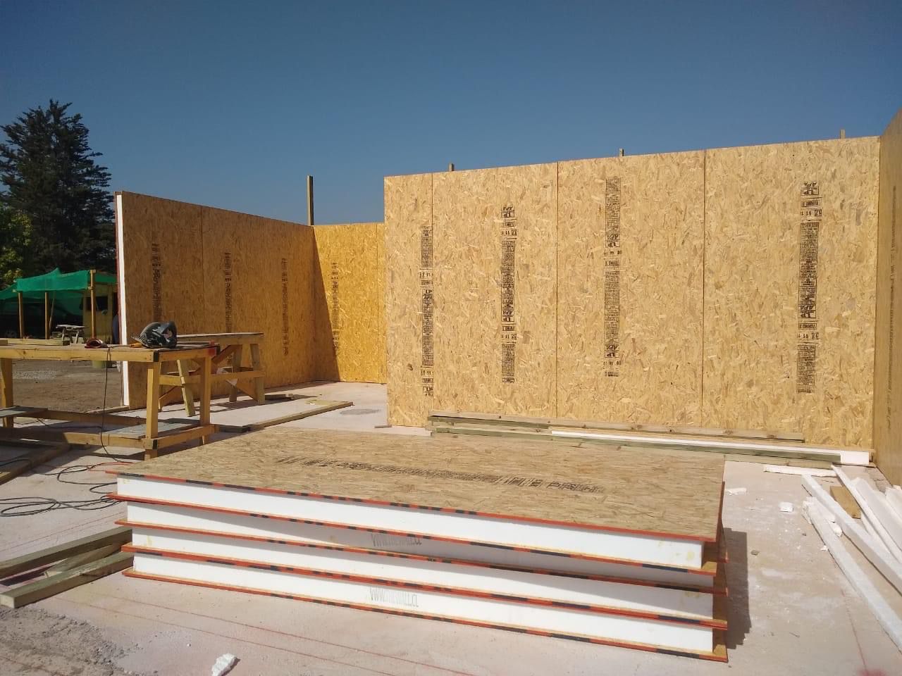 Obra ejecutada con Paneles SIP — The Wall