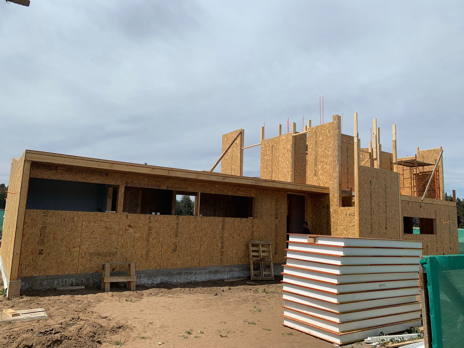 Obra ejecutada con Paneles SIP — The Wall