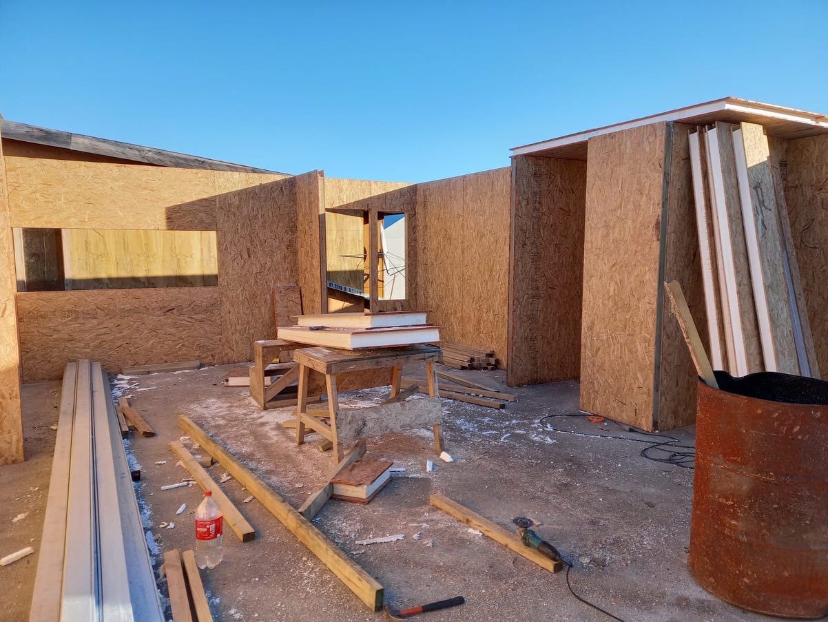 Obra ejecutada con Paneles SIP — The Wall
