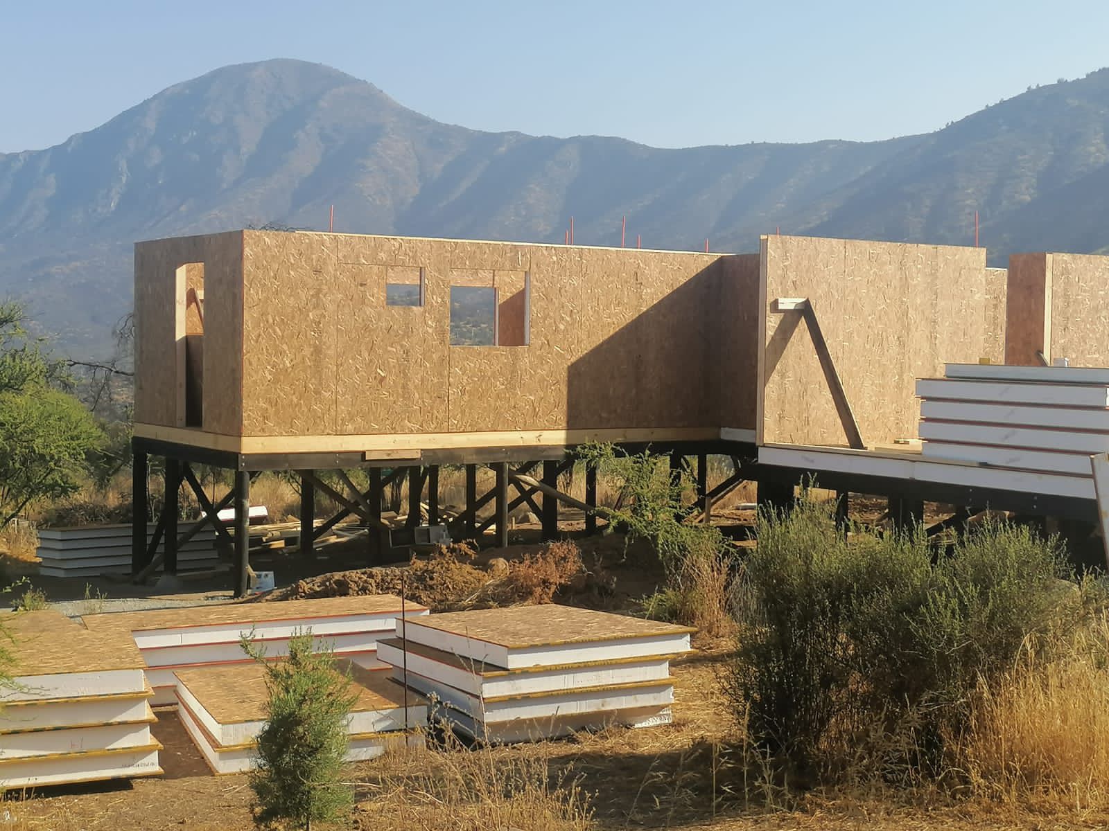 Obra ejecutada con Paneles SIP — The Wall