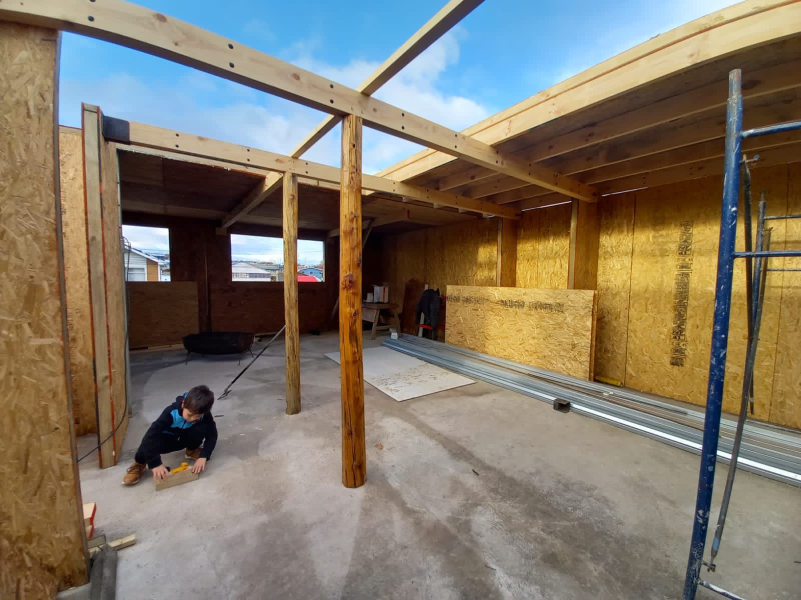 Obra ejecutada con Paneles SIP — The Wall