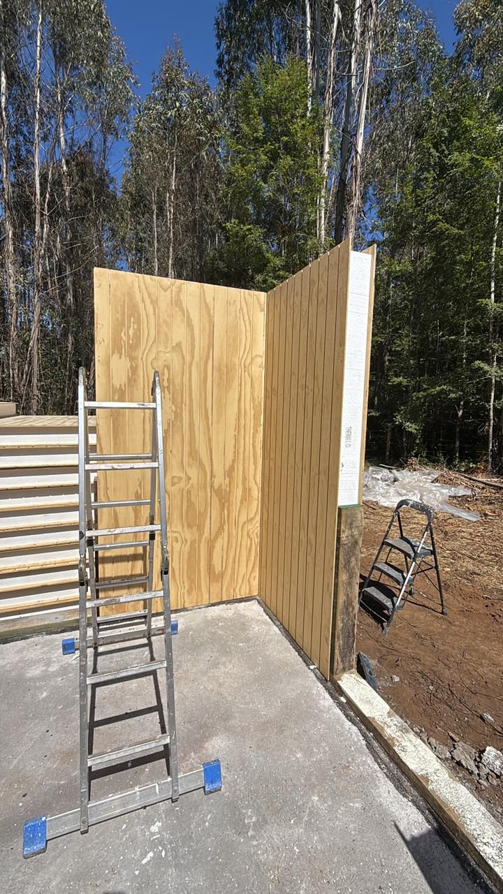 Obra ejecutada con Paneles SIP — The Wall