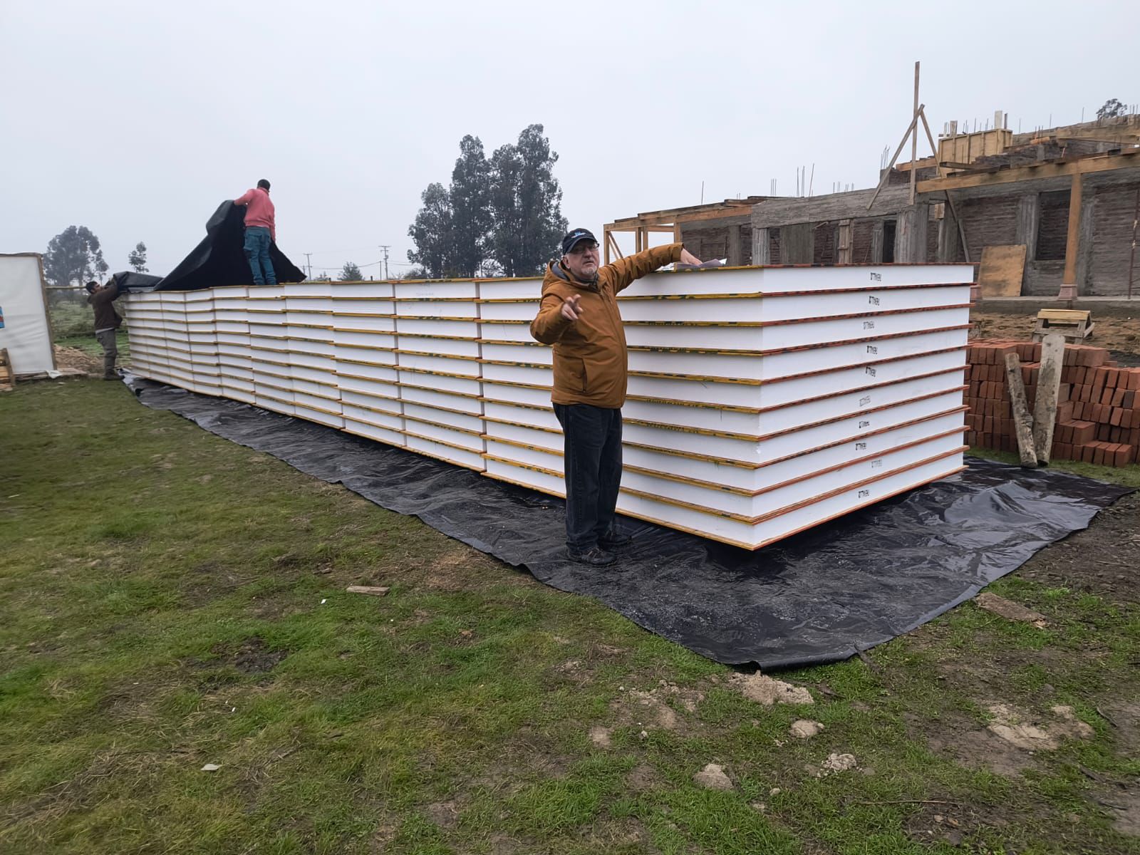 Obra ejecutada con Paneles SIP — The Wall