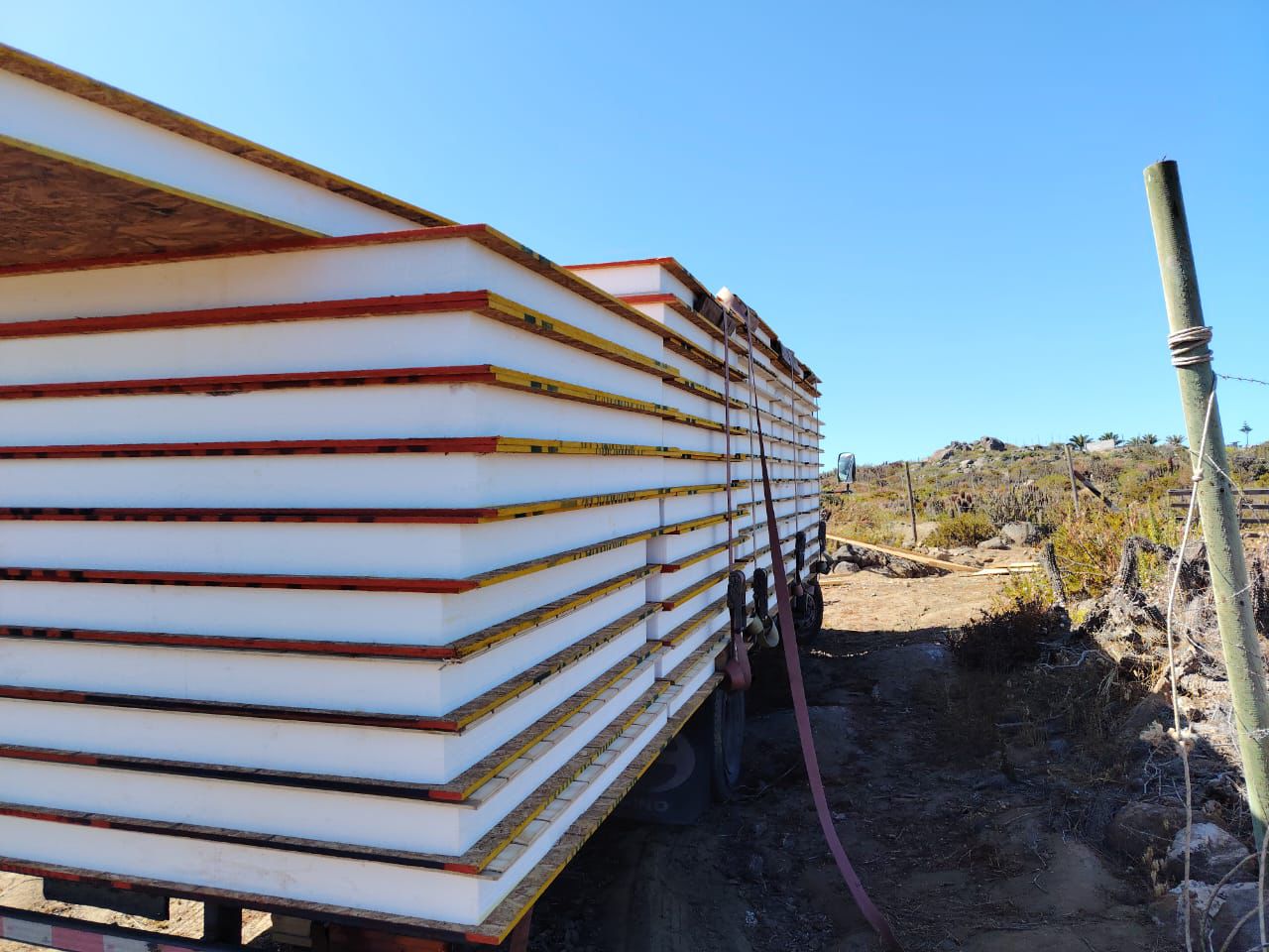 Obra ejecutada con Paneles SIP — The Wall