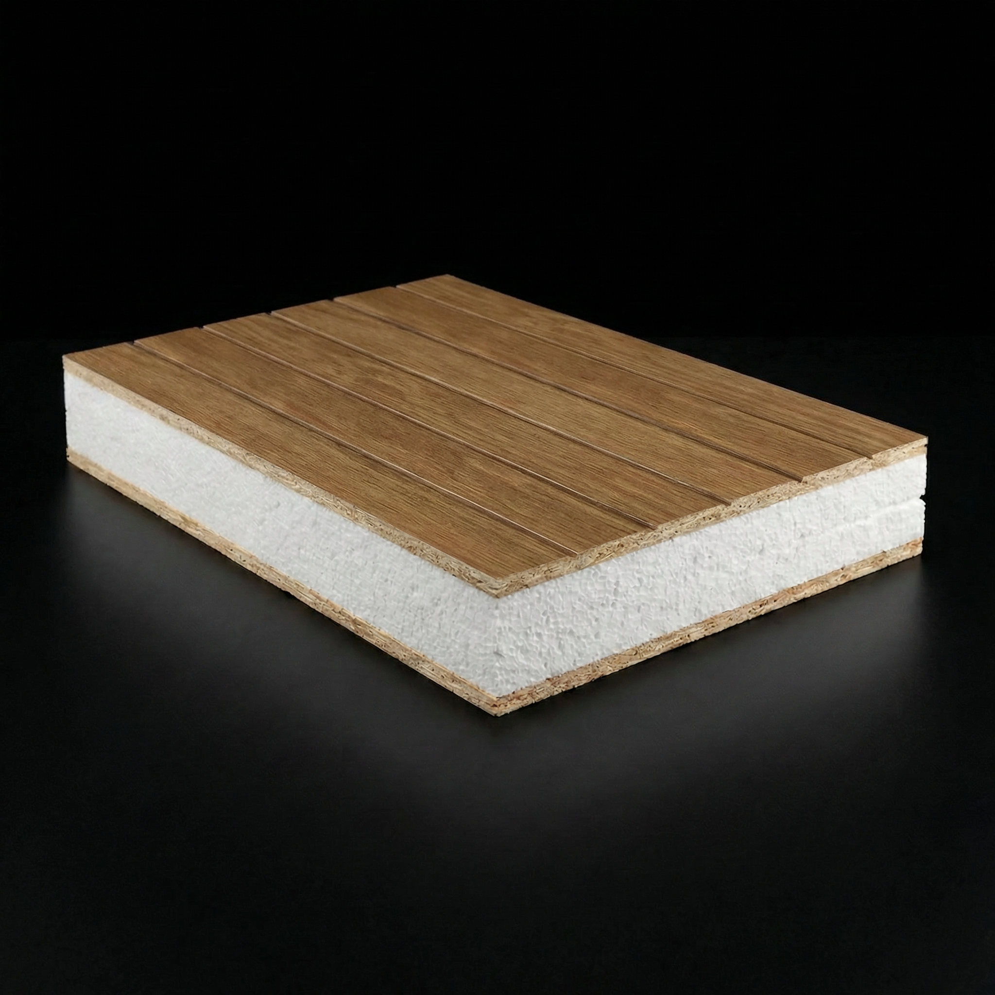 Panel SIP Smartpanel Terciado Ranurado — The Wall Chile