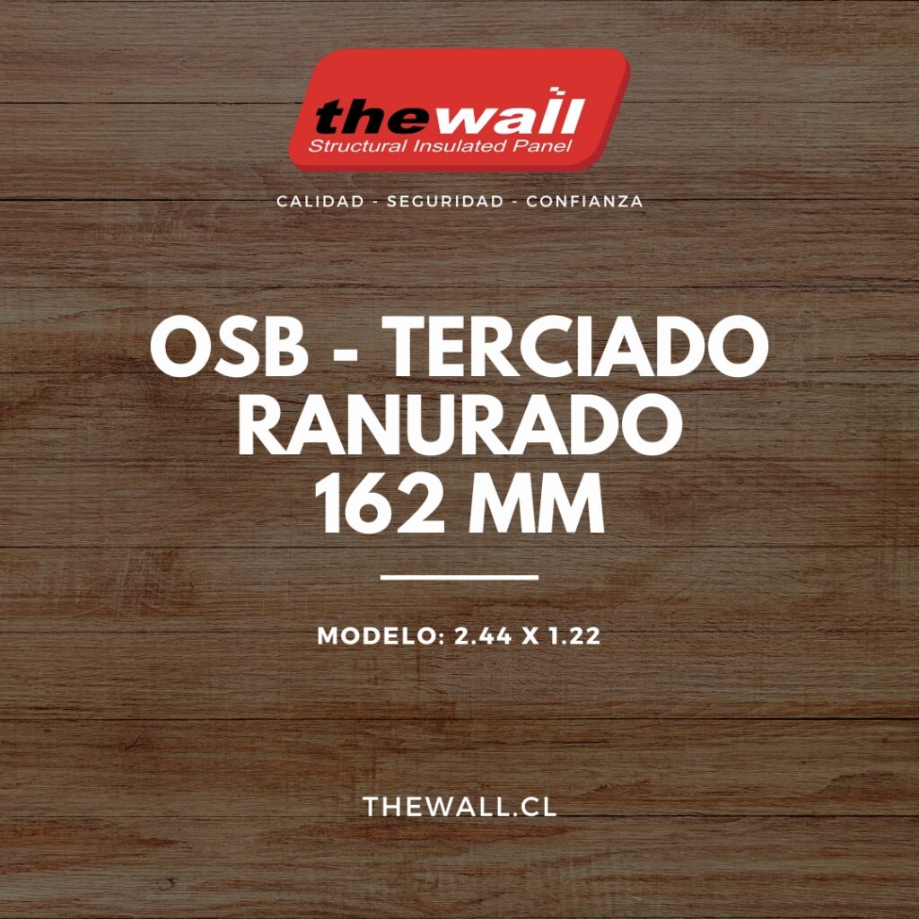 OSB – TERCIADO RANURADO 162 MM