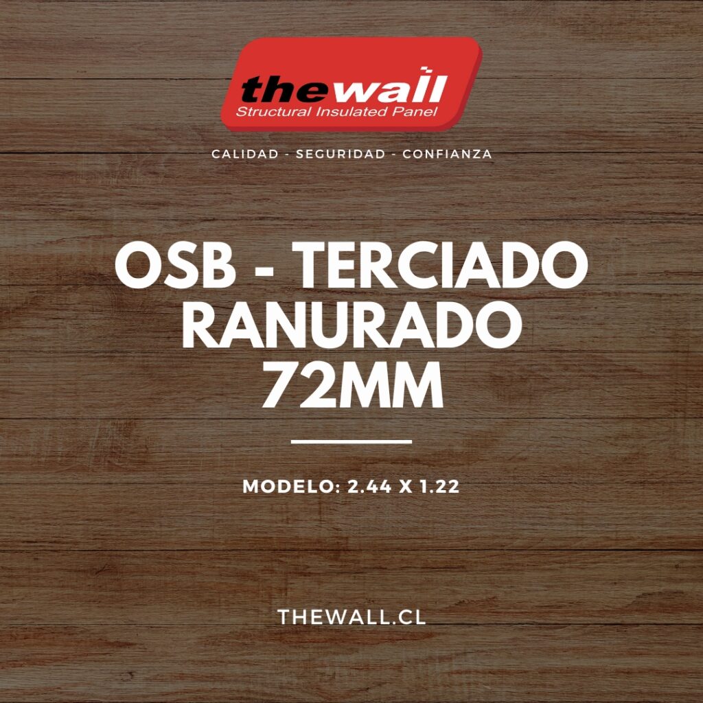 OSB – TERCIADO RANURADO 72MM