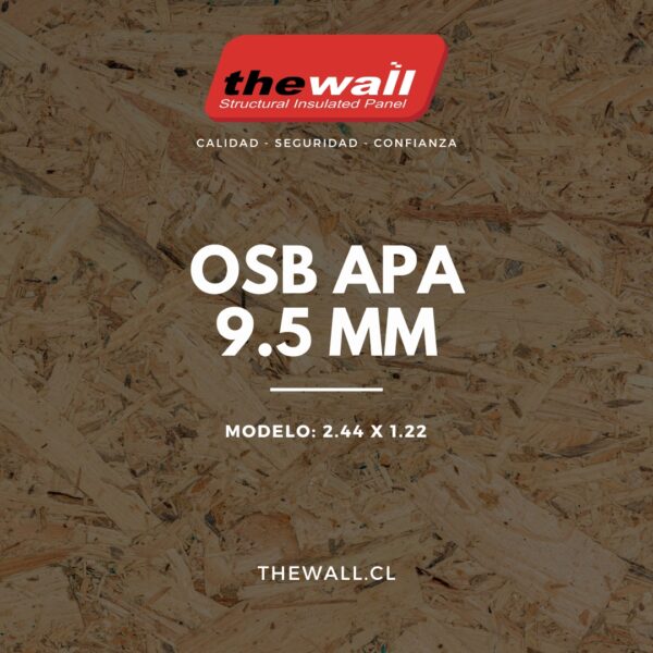 Osb APA 9.5 MM