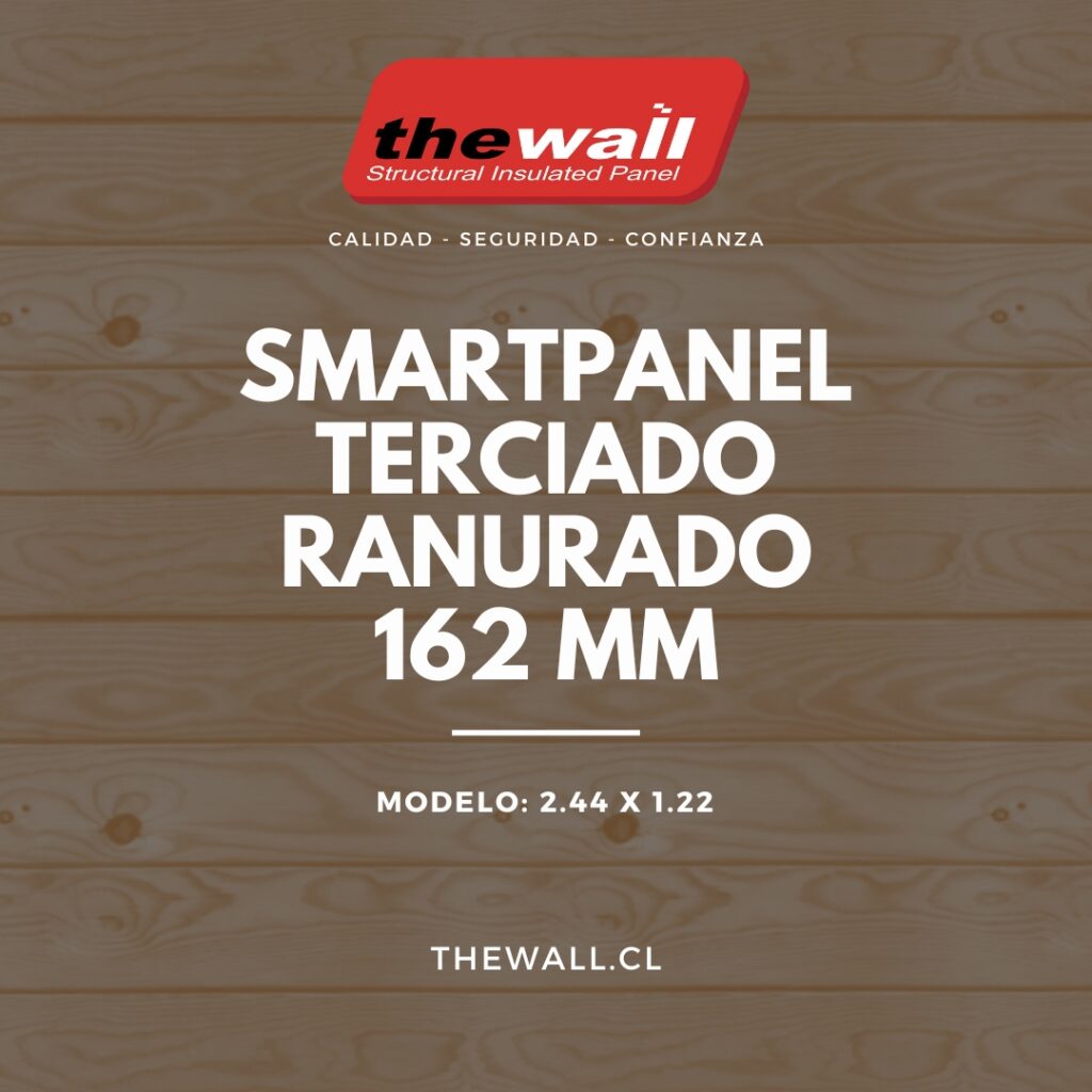 SMARTPANEL – TERCIADO RANURADO 162 MM
