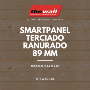 SMARTPANEL - TERCIADO RANURADO 89 MM